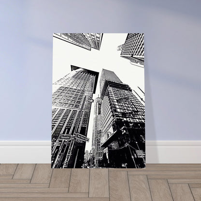 Taunustor FFM city - Museum-Quality Matte Paper Poster