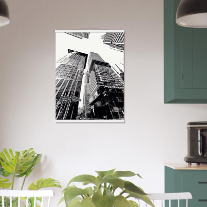 Taunustor FFM city - Museum-Quality Matte Paper Poster with Hanger