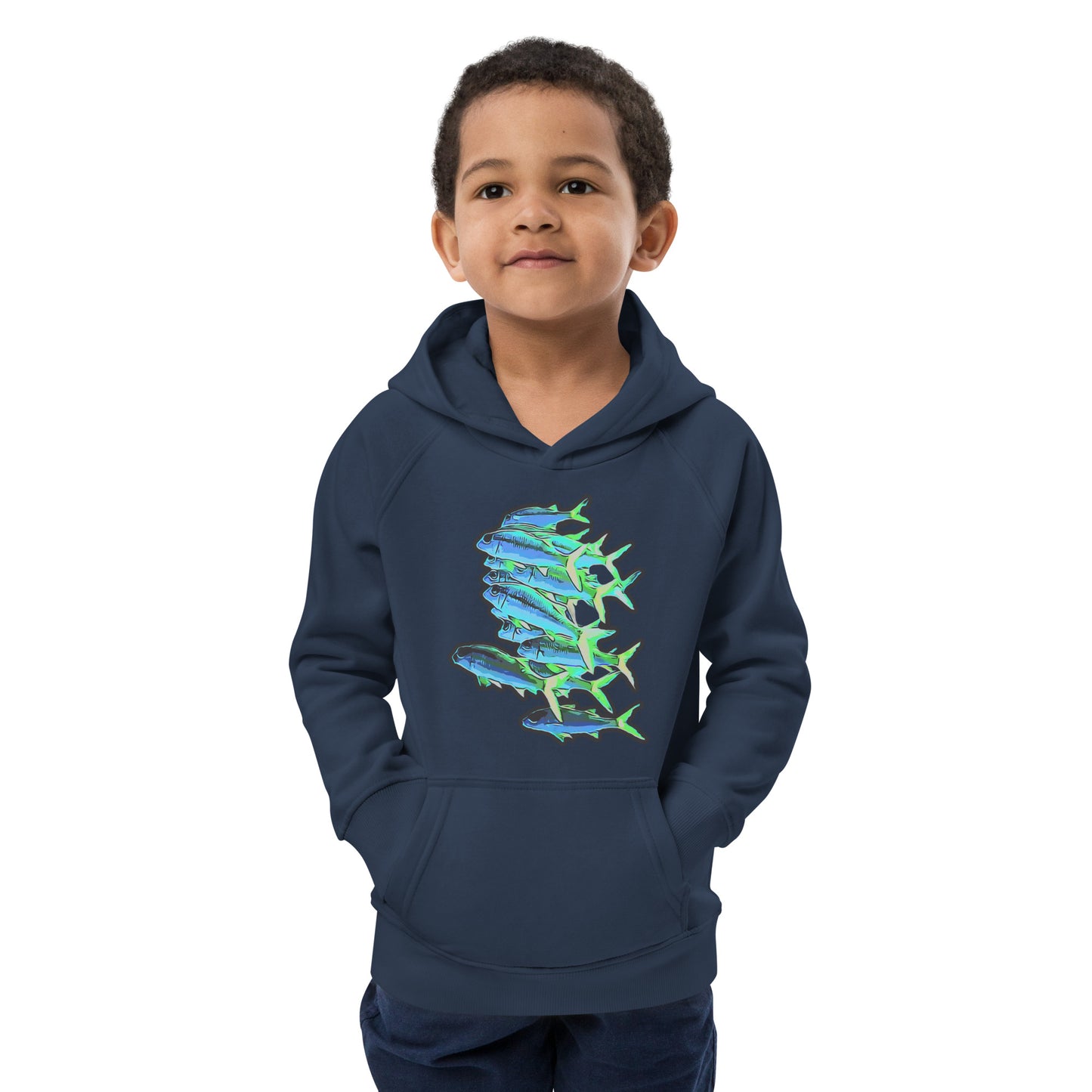 Bio Hoodie (Kids) - Blue shoal