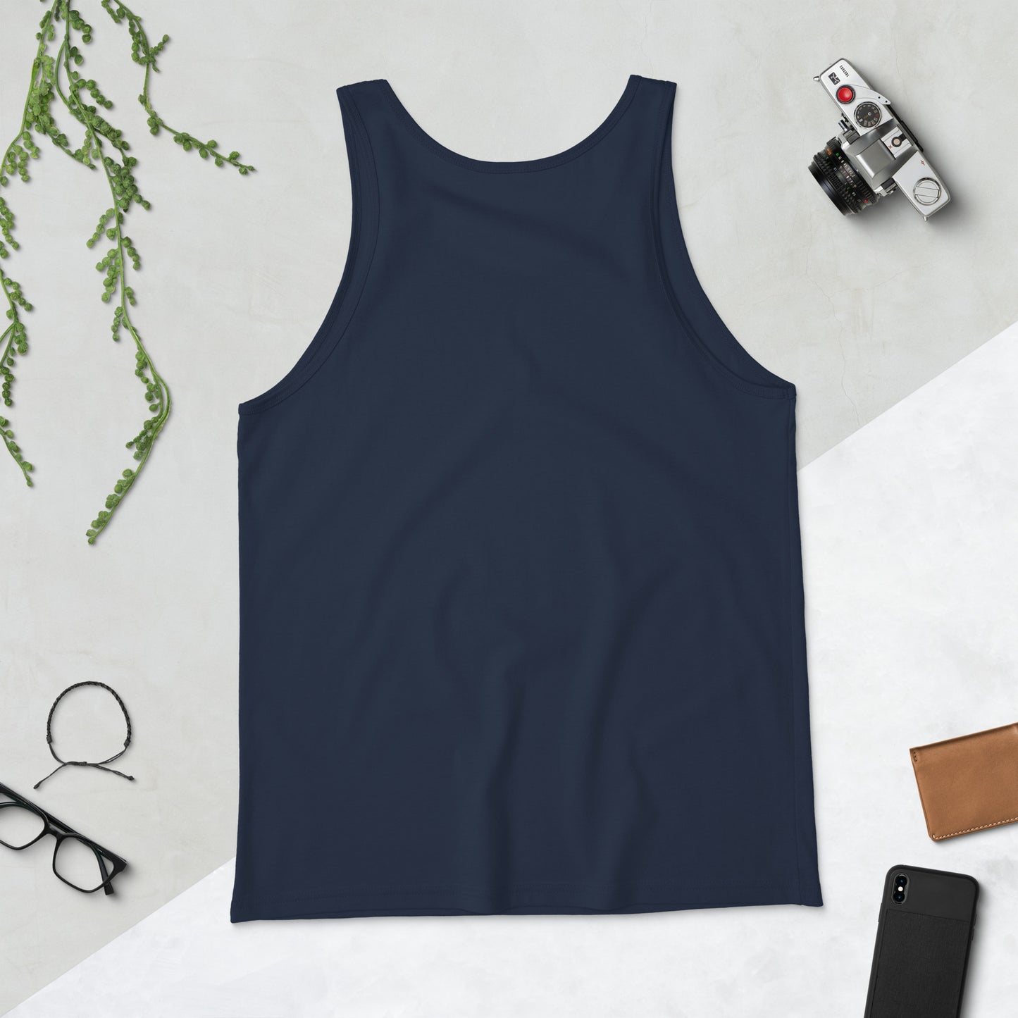 Tri-Blend Tank-Top - Blue shoal