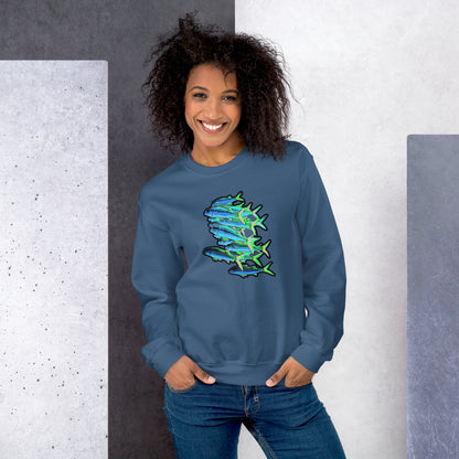 Basic Sweatshirt - Blue shoal