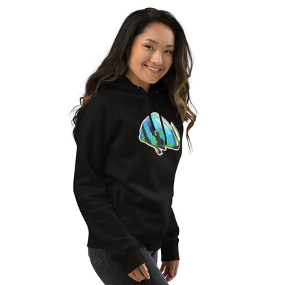 Bio Hoodie - Blue batfish