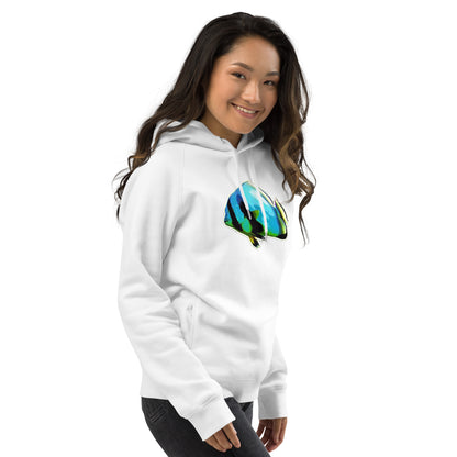 Bio Hoodie - Blue batfish