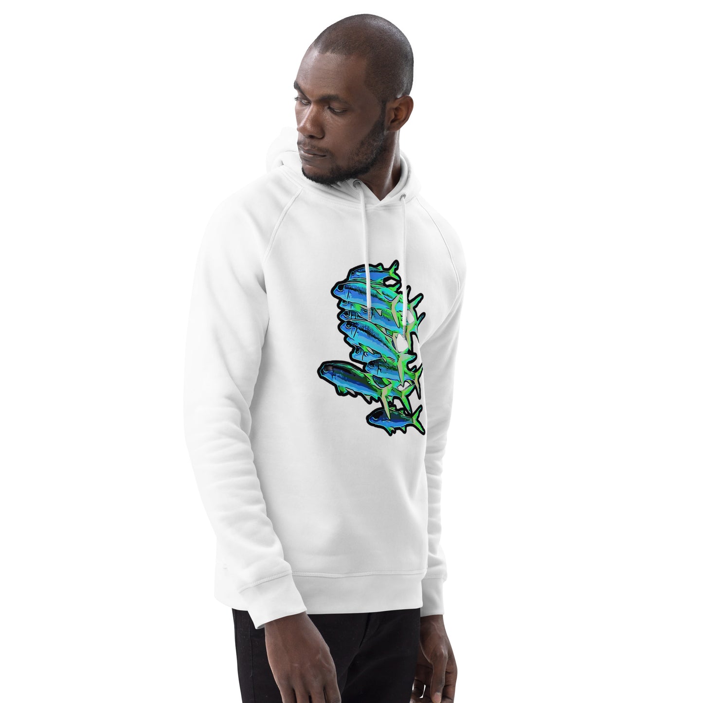 Bio Hoodie - Blue shoal