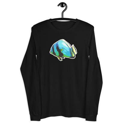 Premium Langarm-Shirt - Blue batfish