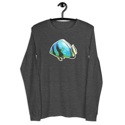 Premium Langarm-Shirt - Blue batfish