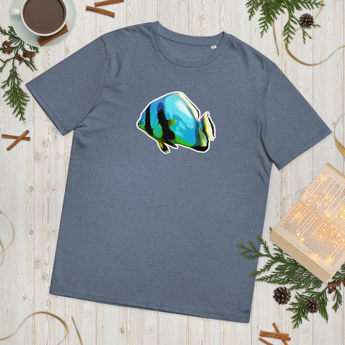 Bio T-Shirt - Blue batfish