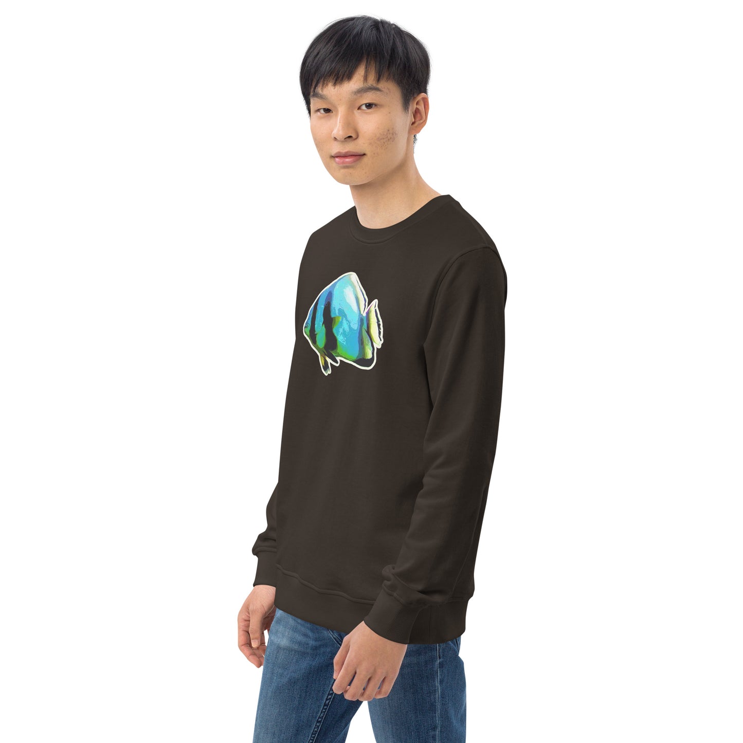 Bio Sweatshirt - Blue batfish