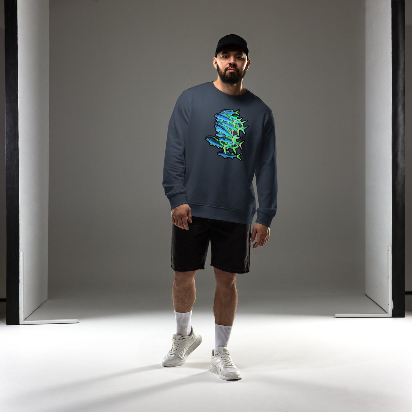 Bio Sweatshirt - Blue shoal