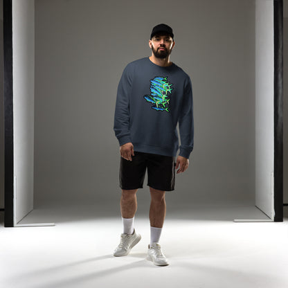 Bio Sweatshirt - Blue shoal