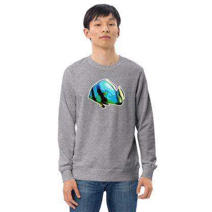 Bio Sweatshirt - Blue batfish