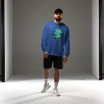 Bio Sweatshirt - Blue shoal