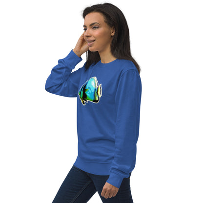 Bio Sweatshirt - Blue batfish