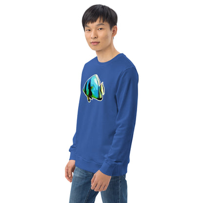 Bio Sweatshirt - Blue batfish