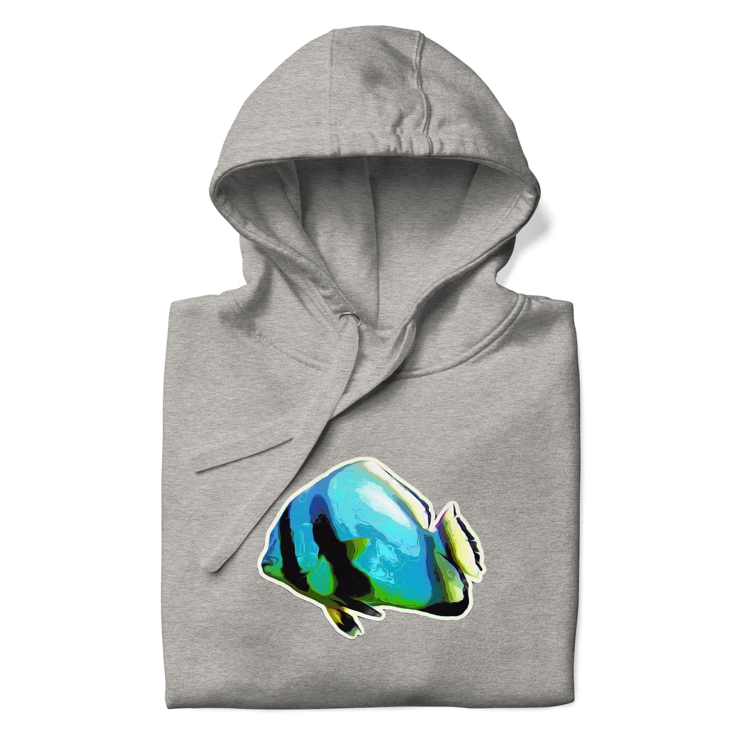 Premium Hoodie - Blue batfish