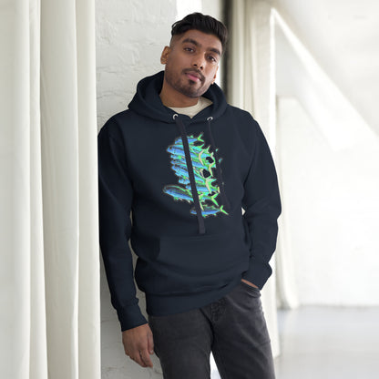 Premium Hoodie - Blue shoal