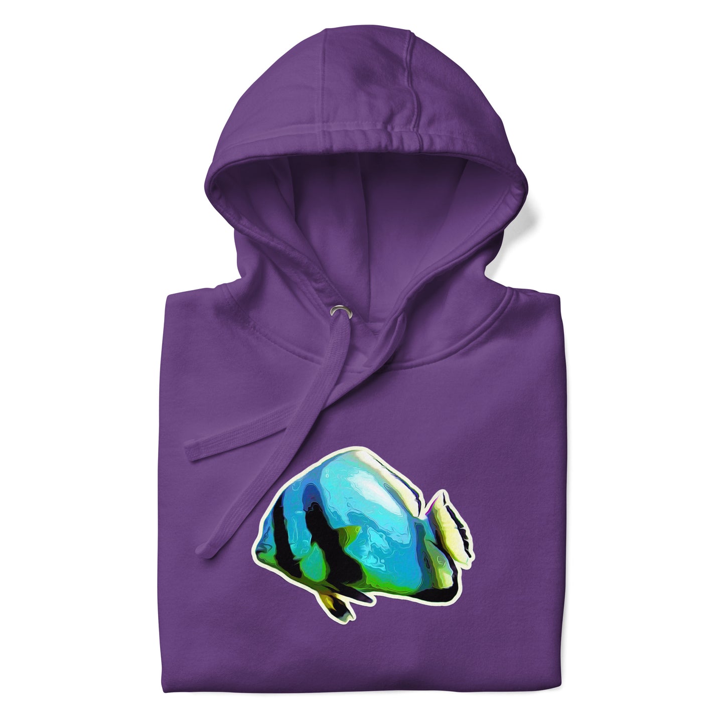 Premium Hoodie - Blue batfish