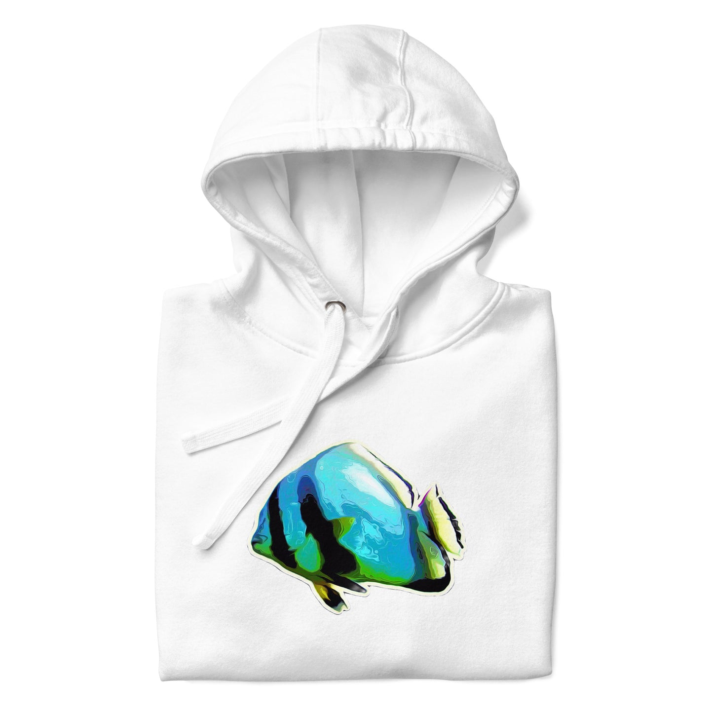 Premium Hoodie - Blue batfish