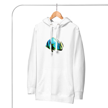 Premium Hoodie - Blue batfish