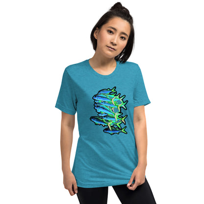 Tri-Blend T-Shirt - Blue shoal