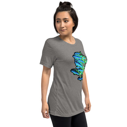 Tri-Blend T-Shirt - Blue shoal