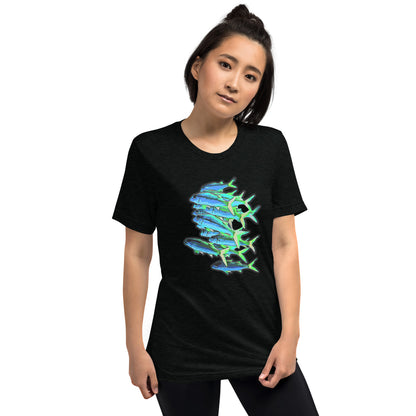 Tri-Blend T-Shirt - Blue shoal