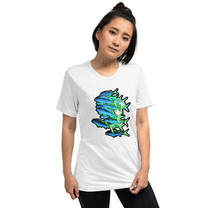 Tri-Blend T-Shirt - Blue shoal