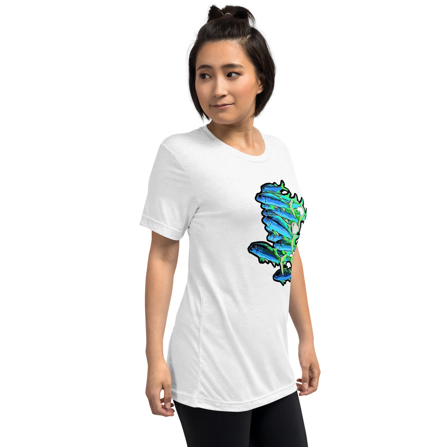 Tri-Blend T-Shirt - Blue shoal