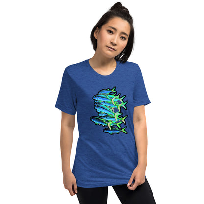 Tri-Blend T-Shirt - Blue shoal