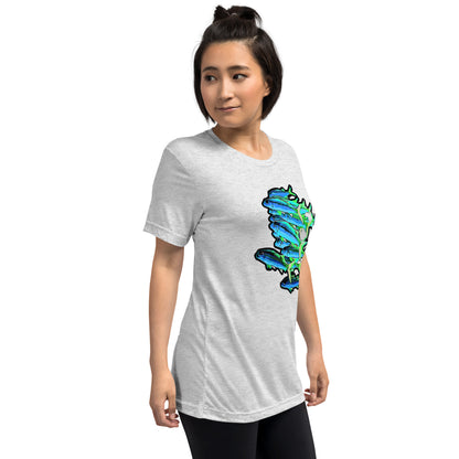 Tri-Blend T-Shirt - Blue shoal