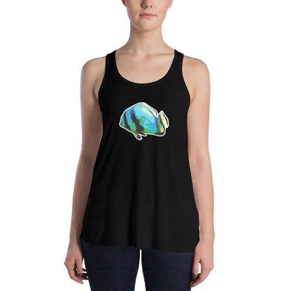 Racerback-Tank-Top - Blue batfish