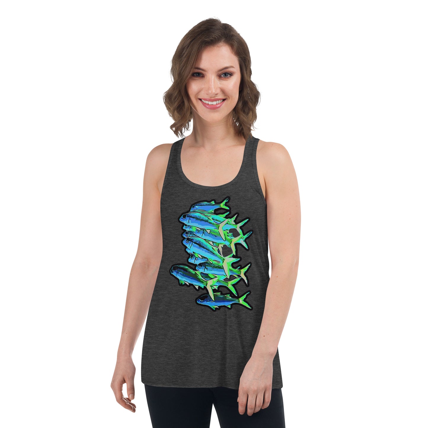 Racerback-Tank-Top - Blue shoal