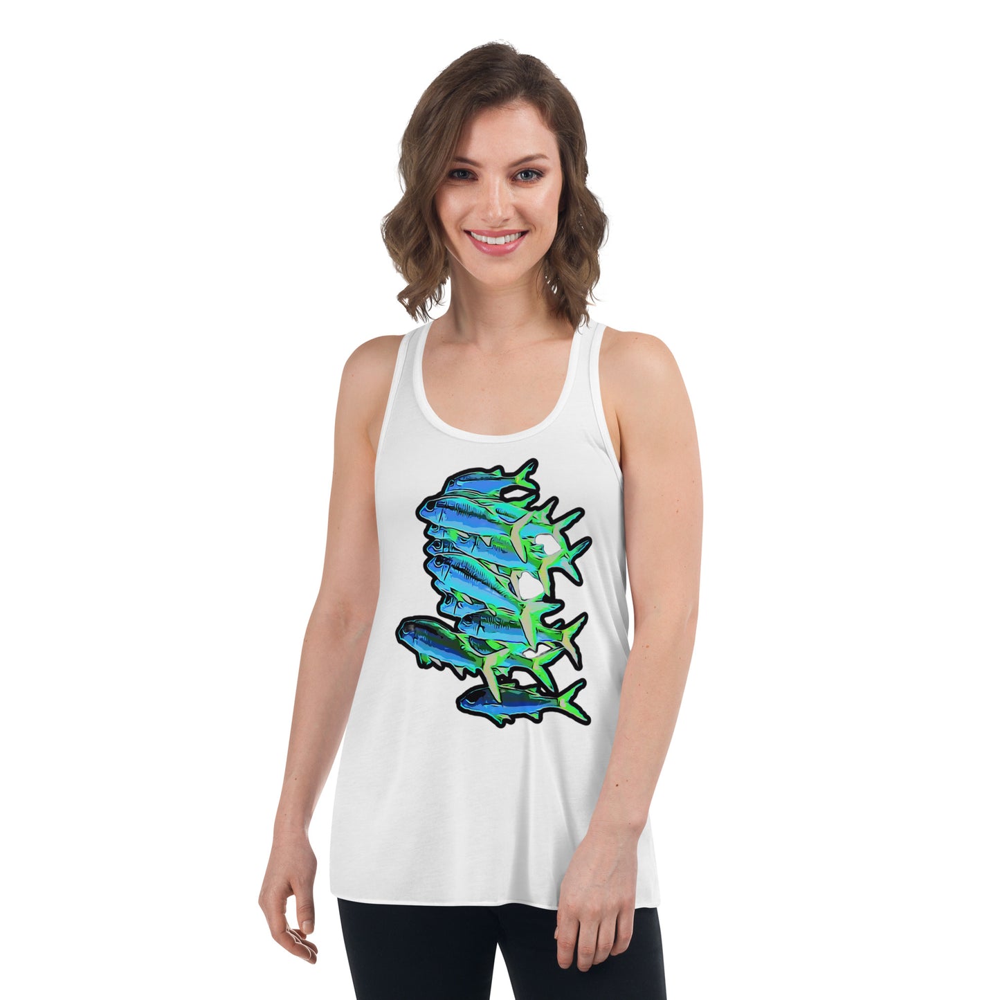 Racerback-Tank-Top - Blue shoal