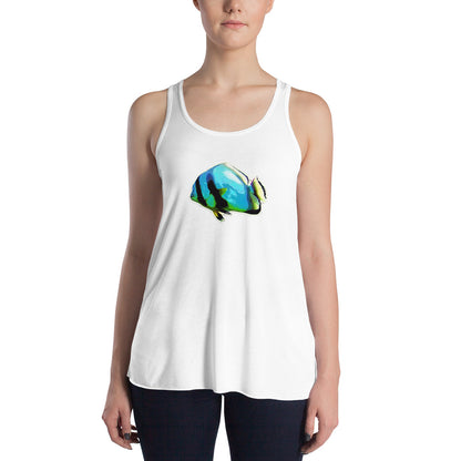 Racerback-Tank-Top - Blue batfish