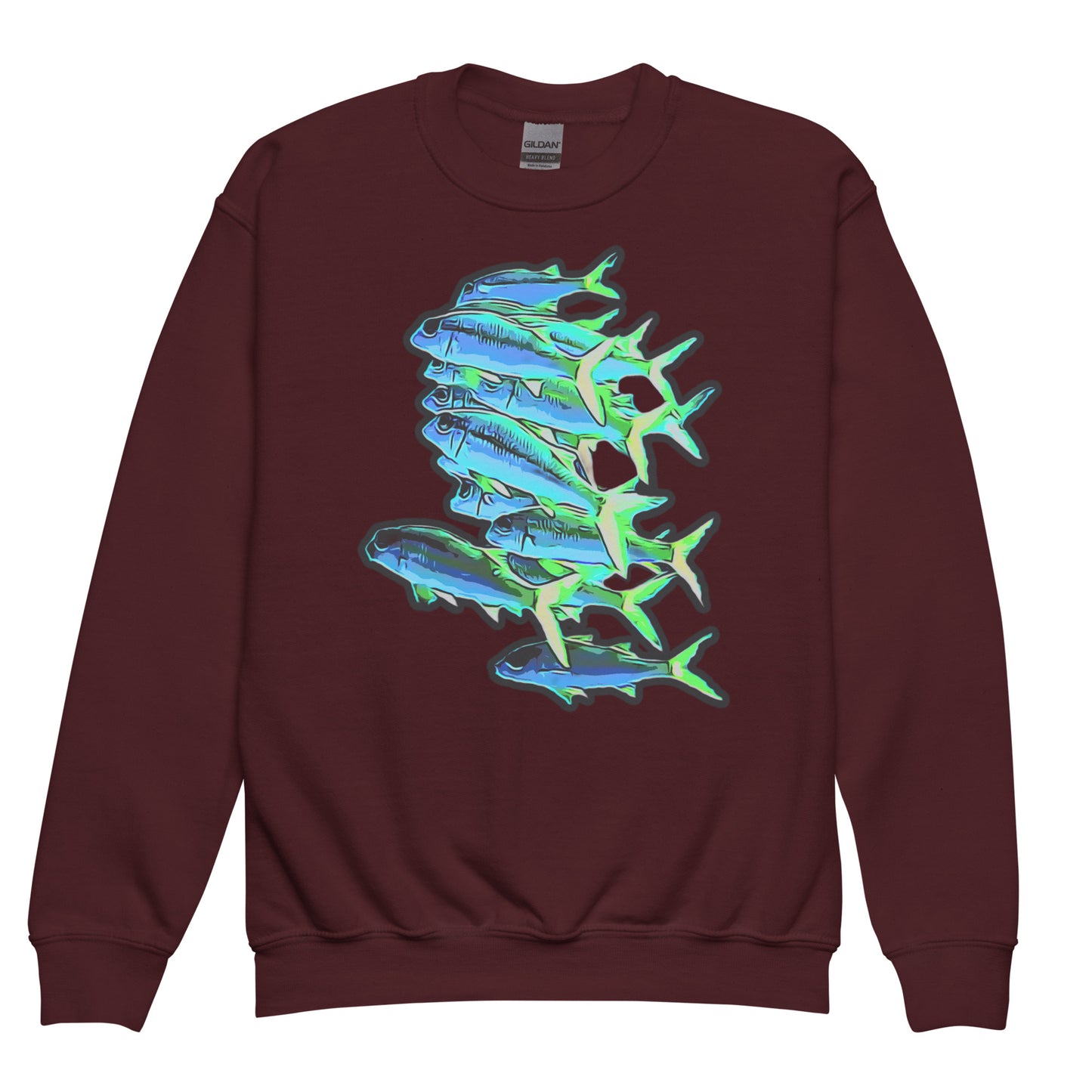 Basic Sweatshirt (Kids) - Blue shoal