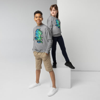 Basic Sweatshirt (Kids) - Blue shoal